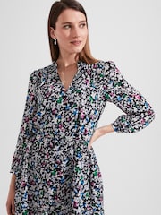 Hobbs Selina Blue Dress - Image 3 of 4