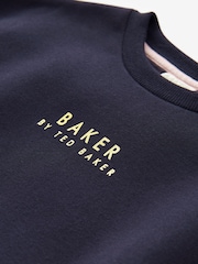 Baker by Ted Baker Branded Back Sweat Dress - Image 10 of 11