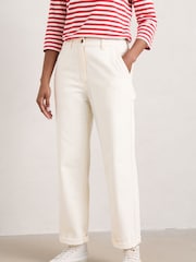 Seasalt Cornwall White Cliff Picnic Denim Jeans - Image 1 of 12