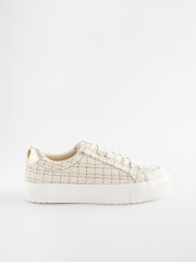 Neutral Forever Comfort Chunky Lace Up Trainers - Image 3 of 6