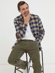 FatFace Green Straight Cord Trousers - Image 3 of 4