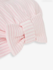 JoJo Maman Bébé Pink Stripe Turban - Image 2 of 2