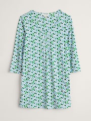Seasalt Cornwall White Three Quarter Sleeve Busy Lizzy Tunic - Image 4 of 5