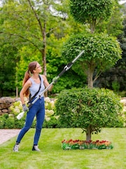 GTECH White Cordless Lightweight Hedge Trimmer LHT50 - Image 3 of 5