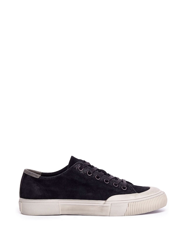 Zapatos de lona con cordones y calavera de carnero Rigg de AllSaints - Imagen 1 de 5 Zapatos de lona con cordones y calavera de carnero Rigg de AllSaints - Imagen 1 de 5