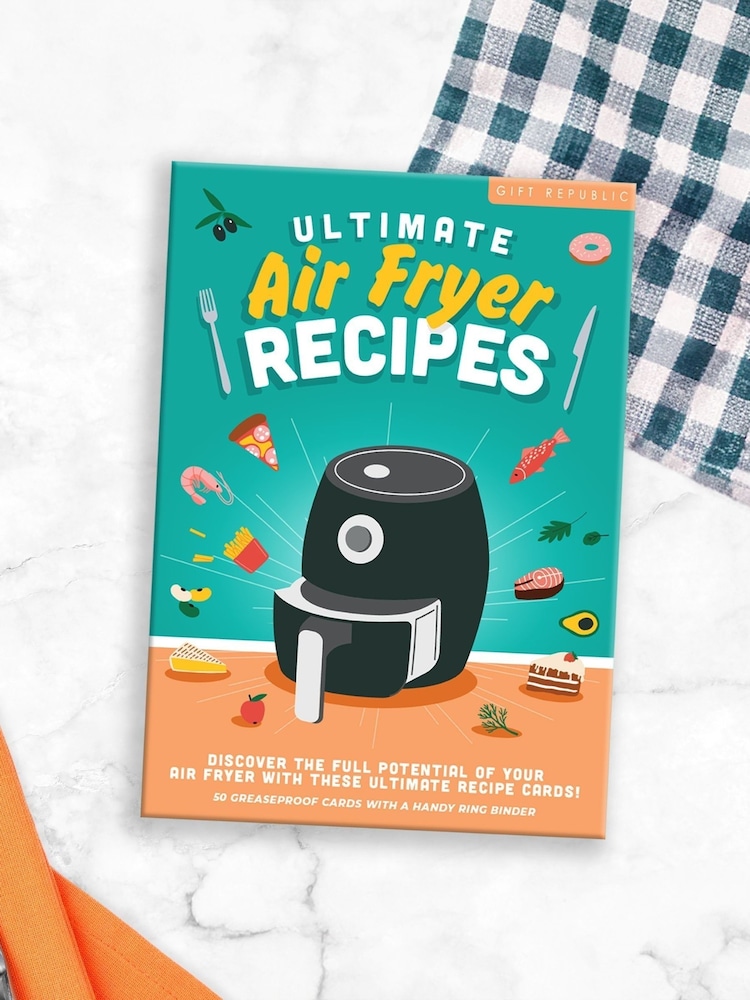 Gift Republic Teal Ultimate Air Fryer Recipe Cards - Image 3 of 3