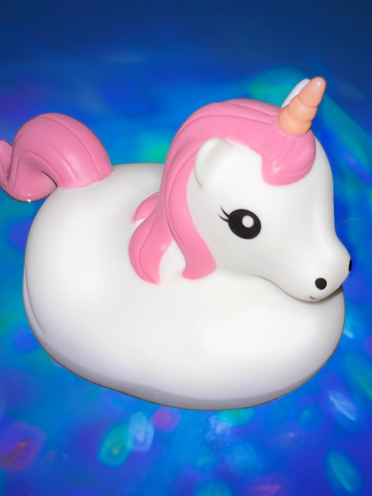 Gift Republic White Unicorn Boogie Bath Light - Image 2 of 3 Gift Republic White Unicorn Boogie Bath Light - Image 2 of 3