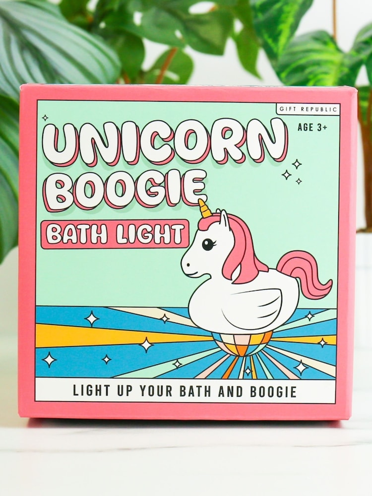 Gift Republic White Unicorn Boogie Bath Light - Image 3 of 3 Gift Republic White Unicorn Boogie Bath Light - Image 3 of 3