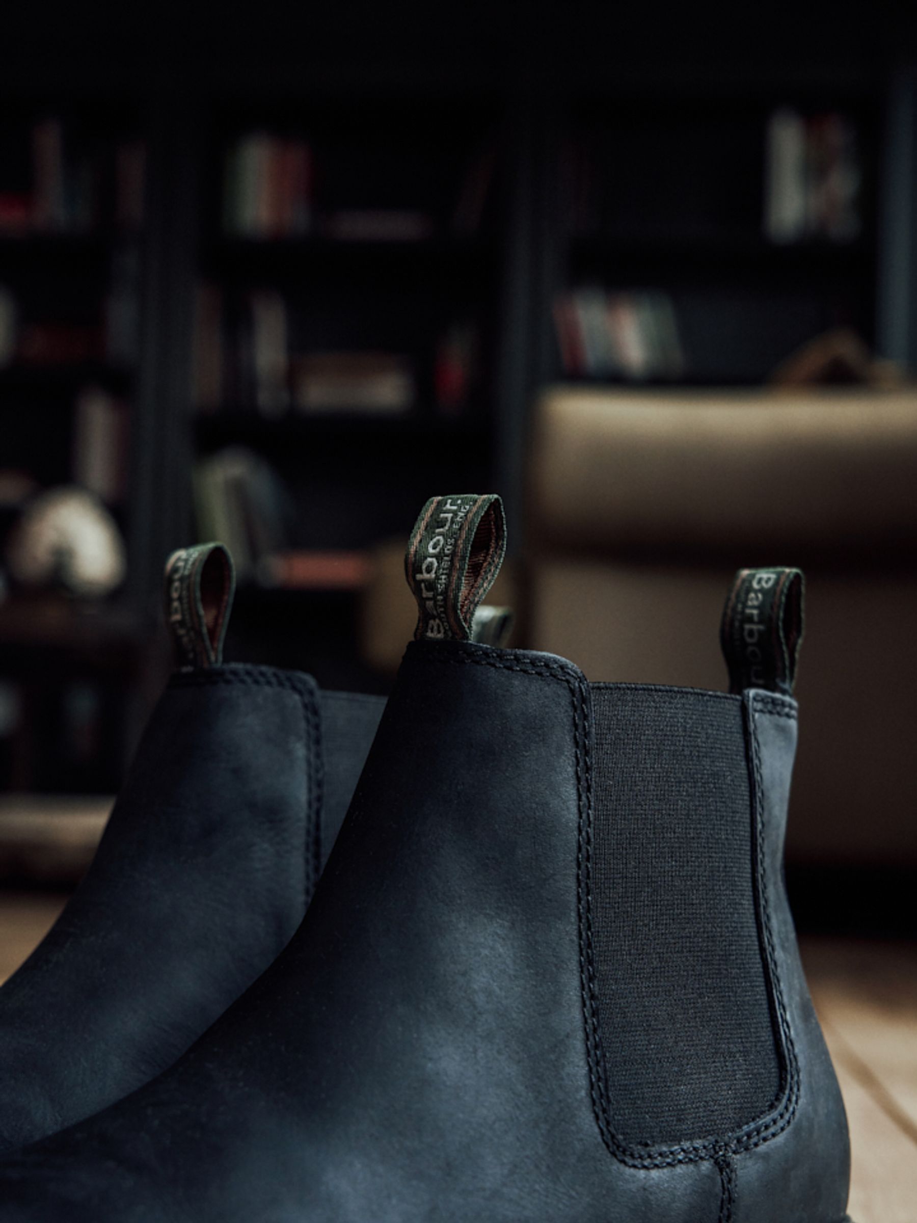 Buy Barbour Black Farsley Chelsea Boots from Next Ireland