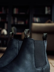 Barbour® Black Farsley Chelsea Boots - Image 4 of 12