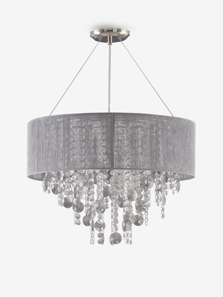 Grey Palazzo 3 Light Chandelier Ceiling Light - Image 5 of 5