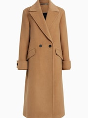 AllSaints Brown Mabel Coat - Image 6 of 6