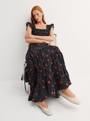 Rixo Black Kendall Dress - Image 2 of 6