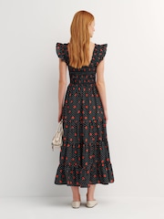 Rixo Black Kendall Dress - Image 3 of 6