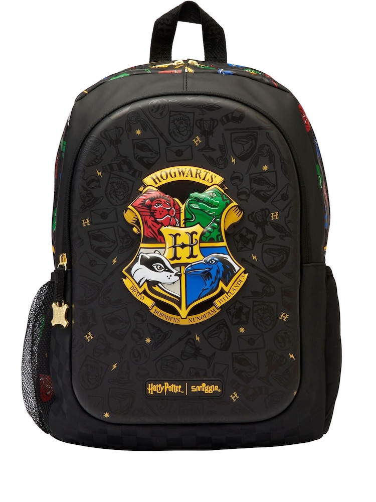 Smiggle Black Harry Potter Classic Backpack - Image 2 of 3