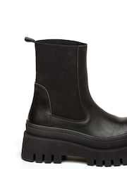 črna - Steve Madden Cassandra copatki za dojenčke Leather - Slika 1 iz 5