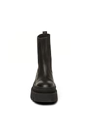 črna - Steve Madden Cassandra copatki za dojenčke Leather - Slika 3 iz 5