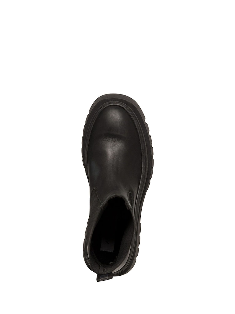 črna - Steve Madden Cassandra copatki za dojenčke Leather - Slika 5 iz 5