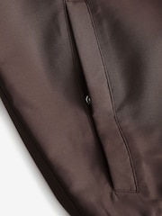 Brown Shower Resistant Bomber Jacket - Image 9 of 9