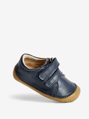 Navy Wide Fit (G) Crawler Shoes - Image 3 of 5