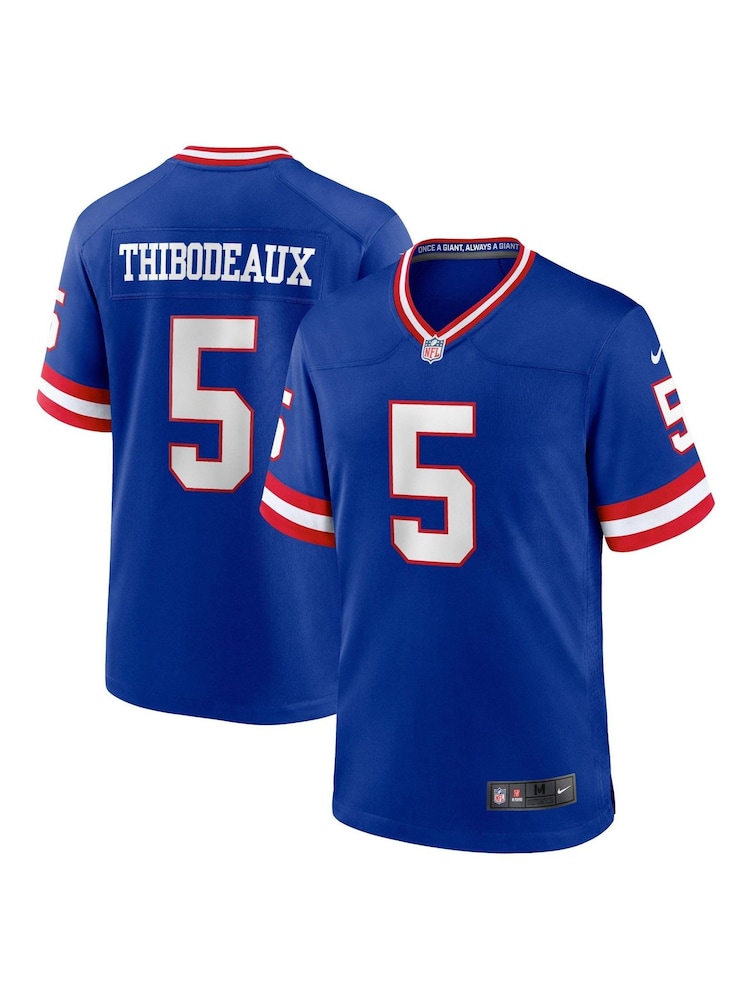 Nike Blue NFL New York Giants Game Secondary Alternate Jersey - Kayvon Thibodeaux - Image 1 of 3