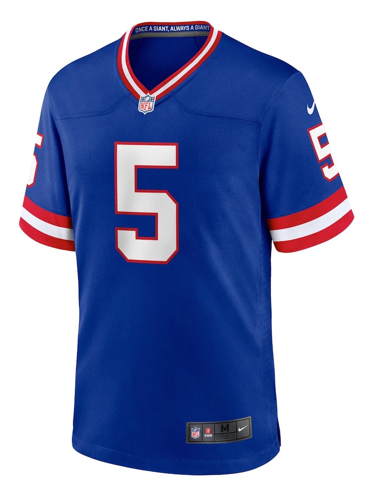 Nike Blue NFL New York Giants Game Secondary Alternate Jersey - Kayvon Thibodeaux - Image 2 of 3