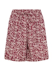M&Co Red Printed Short - Image 5 of 5