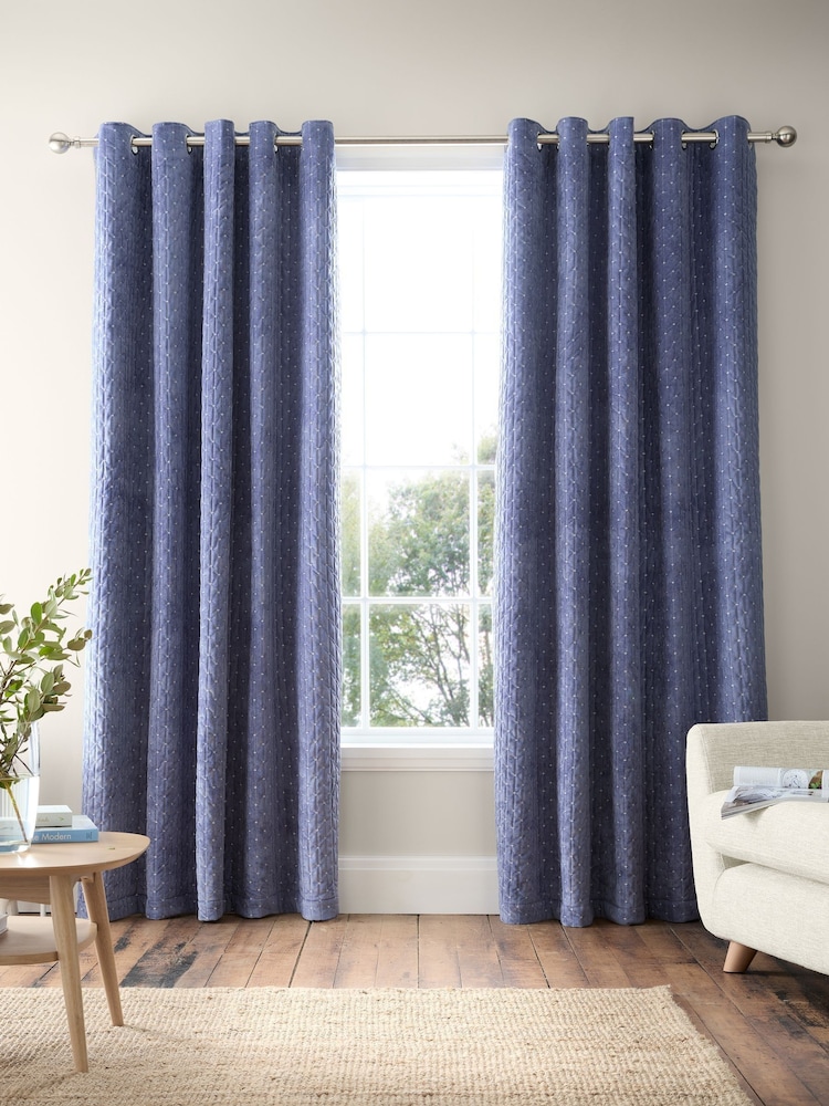Draperii termice Bianca Attica Velvet Blackout cu inele metalice - Imaginea 2 din 5 Draperii termice Bianca Attica Velvet Blackout cu inele metalice - Imaginea 2 din 5