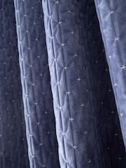 Draperii termice Bianca Attica Velvet Blackout cu inele metalice - Imaginea 5 din 5