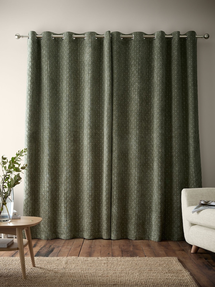 Draperii termice Bianca Attica Velvet Blackout cu inele metalice - Imaginea 2 din 5 Draperii termice Bianca Attica Velvet Blackout cu inele metalice - Imaginea 2 din 5