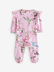 Baker by Ted Baker 100% Cotton Sleepsuits  3 Pack - Image 4 of 6