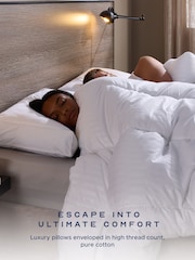 Snuggledown Side Sleeper Hotel 100% Cotton Pillow - Image 2 of 8