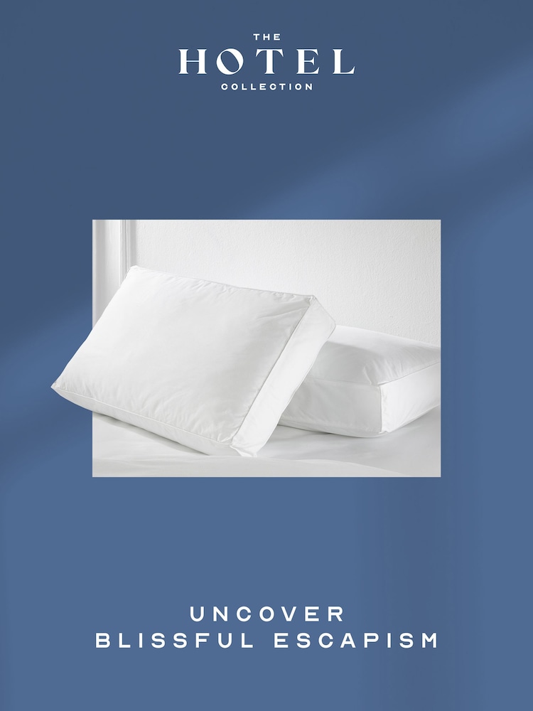 Snuggledown Hotel Firm Side Sleeper White Pillow - Image 9 of 9 Snuggledown Hotel Firm Side Sleeper White Pillow - Image 9 of 9