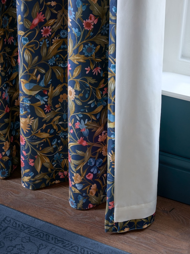 Cortinas forradas Hedgerow Hopper con ojales de Catherine Lansfield - Imagen 5 de 5