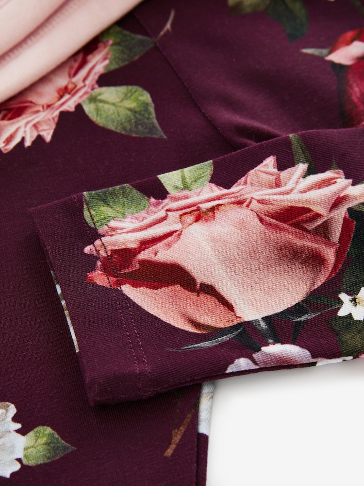 Baker by Ted Baker Pink Peplum Sweater And Leggings Set - Image 10 of 10