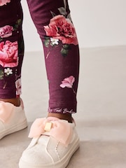 Baker by Ted Baker Pink Peplum Sweater And Leggings Set - Image 6 of 10