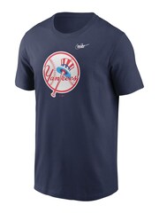 Nike Blue New York Yankees Cooperstown Logo T-Shirt - Image 1 of 2