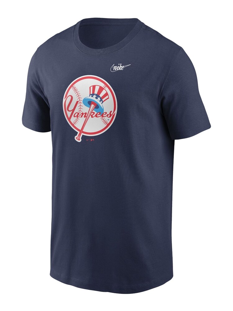 Nike Blue New York Yankees Cooperstown Logo T-Shirt - Image 1 of 2