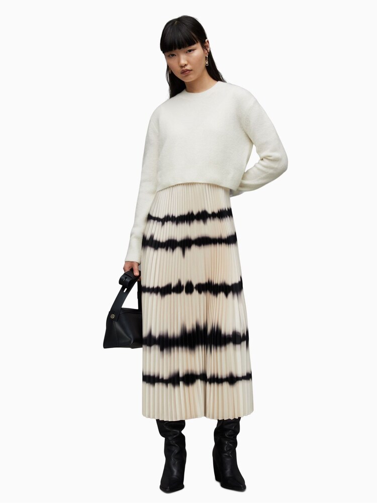 AllSaints White Curtis Dress - Image 1 of 8