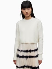 AllSaints White Curtis Dress - Image 3 of 8