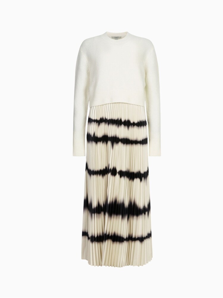AllSaints White Curtis Dress - Image 8 of 8