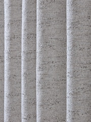 Catherine Lansfield Cream Chunky Boucle Thermal Lined Eyelet Curtains - Image 4 of 4