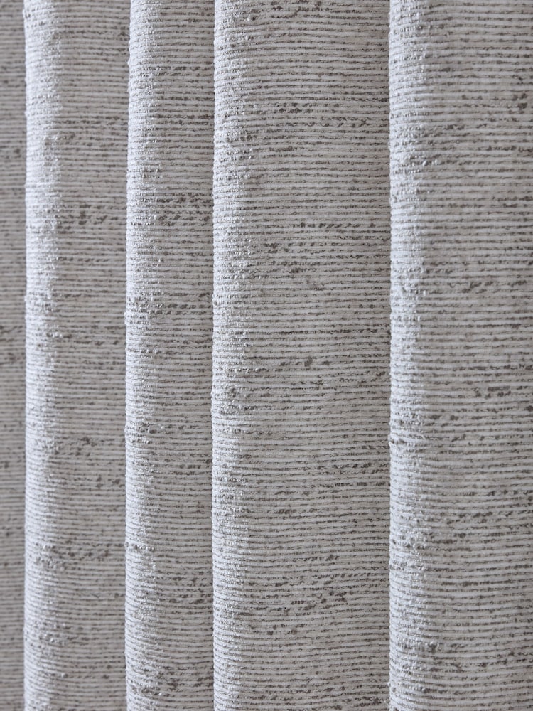 Catherine Lansfield Cream Chunky Boucle Thermal Lined Eyelet Curtains - Image 4 of 4 Catherine Lansfield Cream Chunky Boucle Thermal Lined Eyelet Curtains - Image 4 of 4