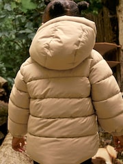 Camel Shower Resistant Padded Coat (3mths-7yrs) - Image 2 of 7