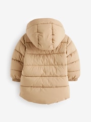 Camel Shower Resistant Padded Coat (3mths-7yrs) - Image 6 of 7