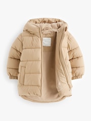 Camel Shower Resistant Padded Coat (3mths-7yrs) - Image 7 of 7