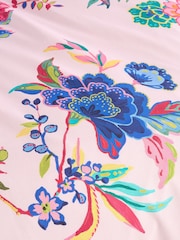 Sophie Robinson Pink Flourish Floral Cotton Duvet Cover and Pillowcase Set - Image 5 of 6