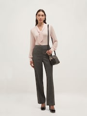 Hobbs Pink Tarini Tie Neck Top - Image 4 of 5
