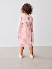 Baker by Ted Baker rožnata tila Back pulover obleka - Slika 2 iz 9