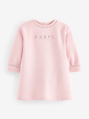 Baker by Ted Baker rožnata tila Back pulover obleka - Slika 5 iz 9